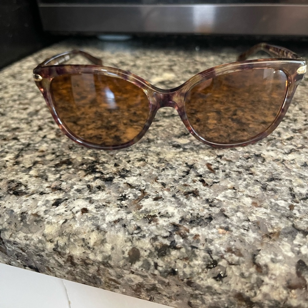 Coach Purple and Brown Sunglasses